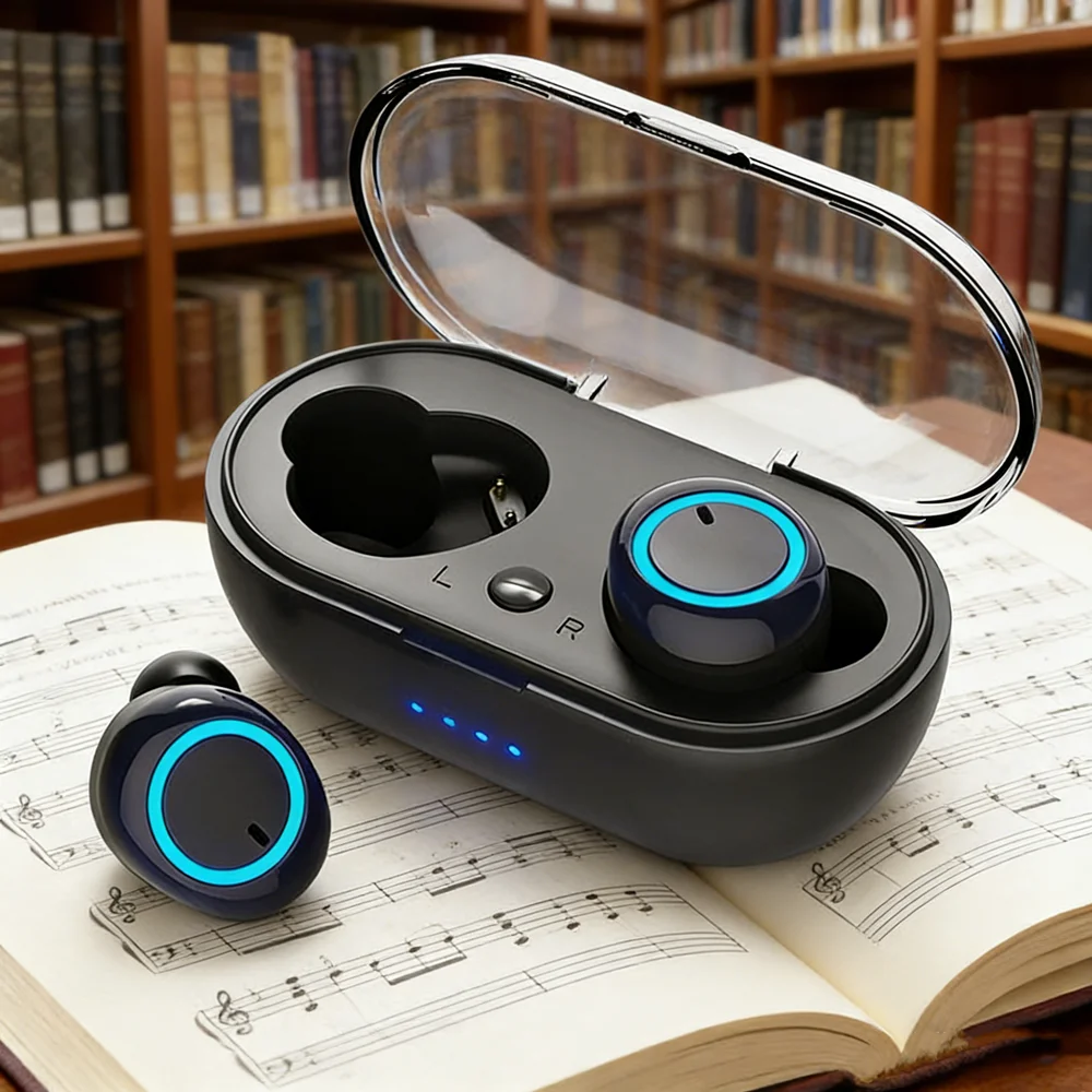 New Tws Bluetooth E…