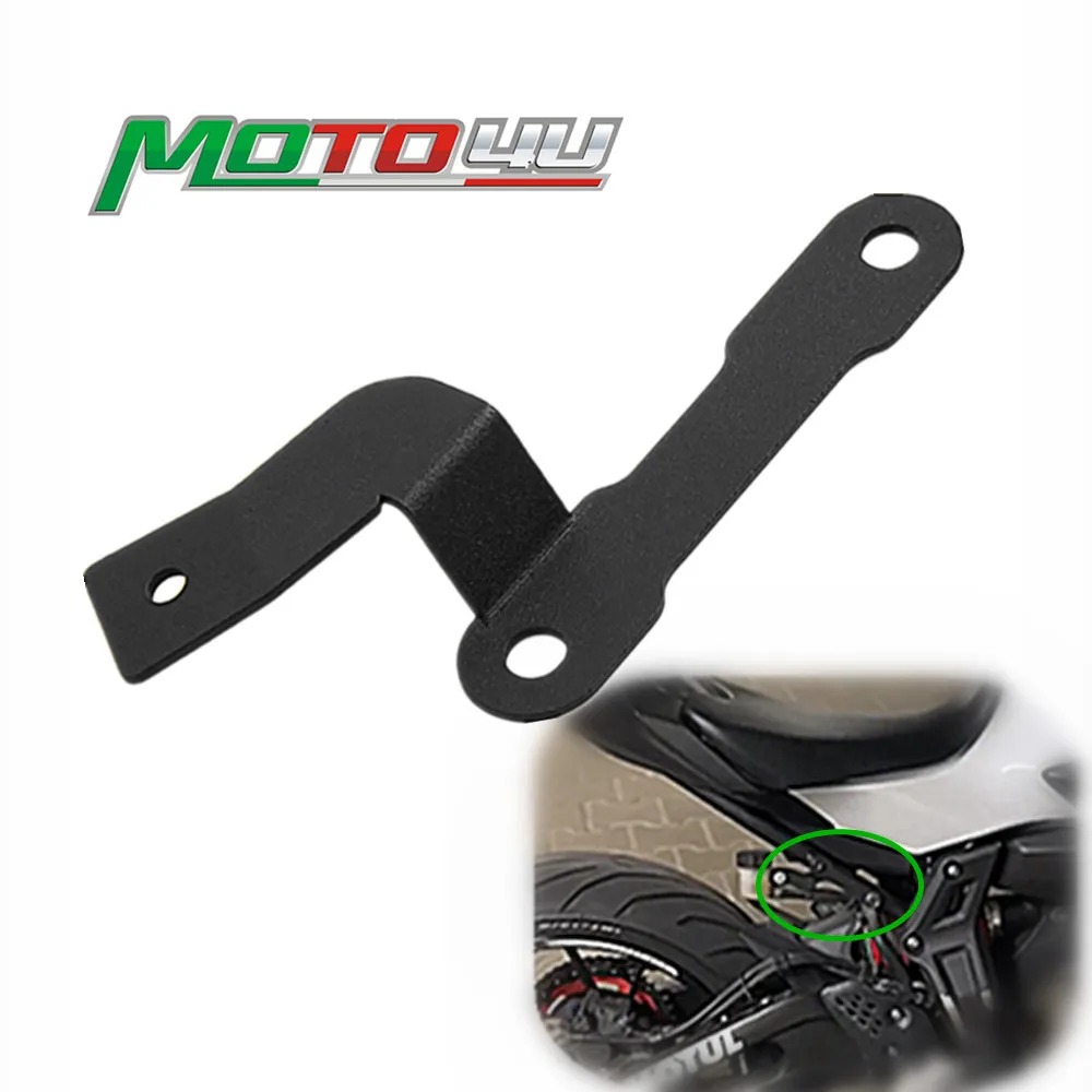 MOTO4U For YAMAHA MT07 MT-07 2013-0217 2014 2015 Motorcycle Rear Oil Modification Bracket Passenger Footpeg Removal Delete Kit