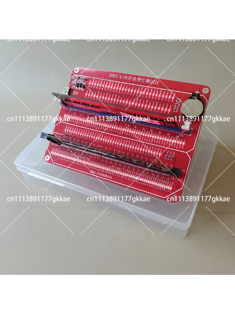 Desktop DDR3 DDR4 DDR5 RAM Tester, Memory Stick Detection Tool, Illuminated Computer Fault Diagnosis