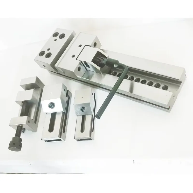 

0.005MM Precision Milling Machine Tool Vice CNC Parallel Vise GT125 *150 GT150A*200 Modular Vise