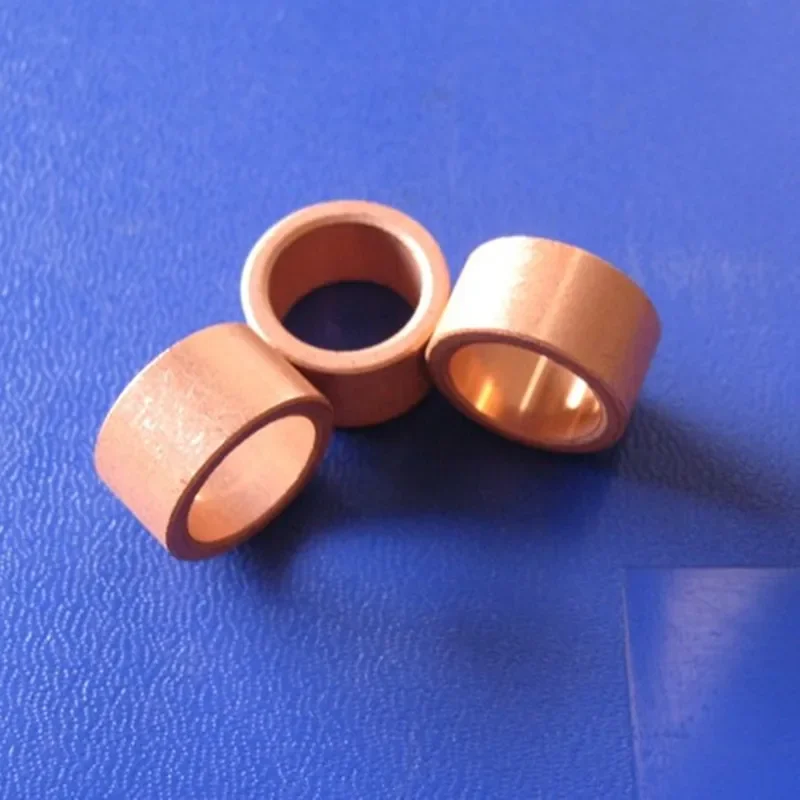 10pcs/lot DIY Copper Ring Inner Diameter 12mm Outer Diameter 16mm Iron Copper Base Powder Metallurgy Bearing Shaft Sleeve gear