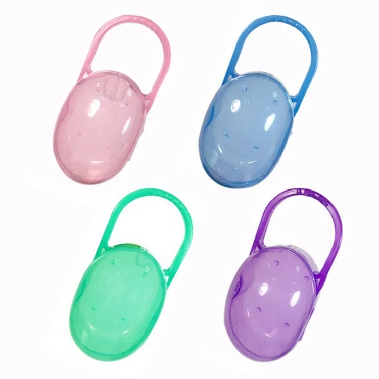BPA free infant plastic pacifier box/baby pacifer storage case/pacifer case