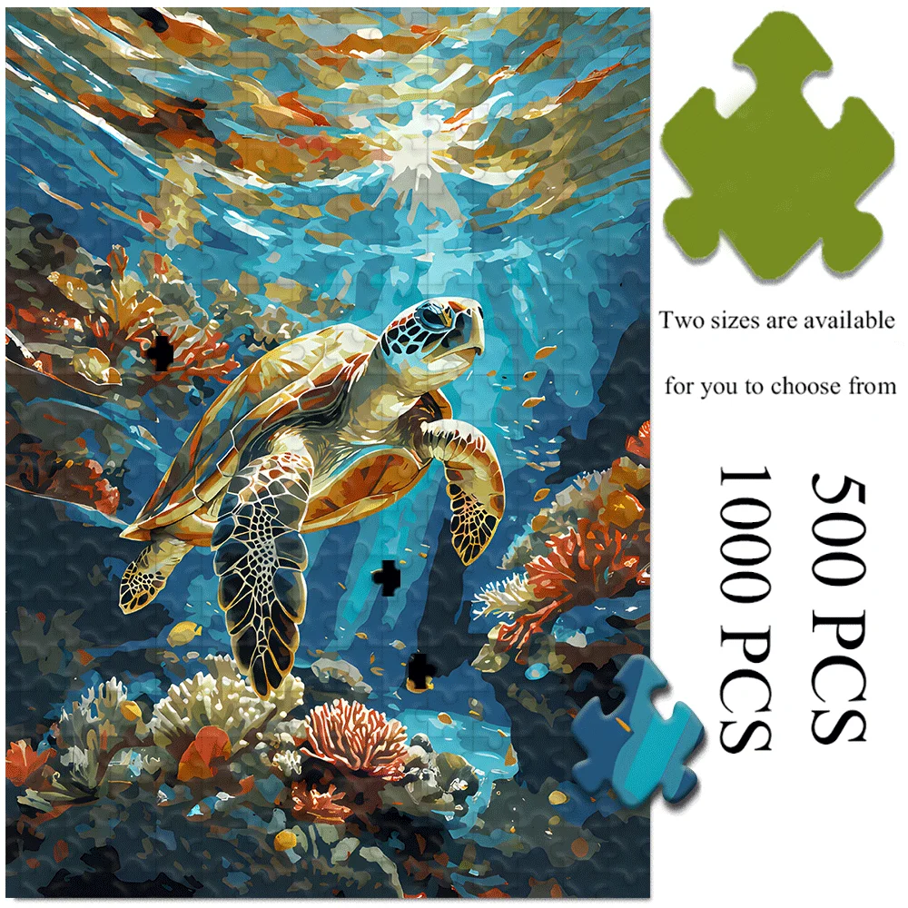 

500 Pieces Jigsaw Puzzle Natural Scenery Jigsaw Puzzle Educational Toy for Kids Children 's Games Christmas Gift