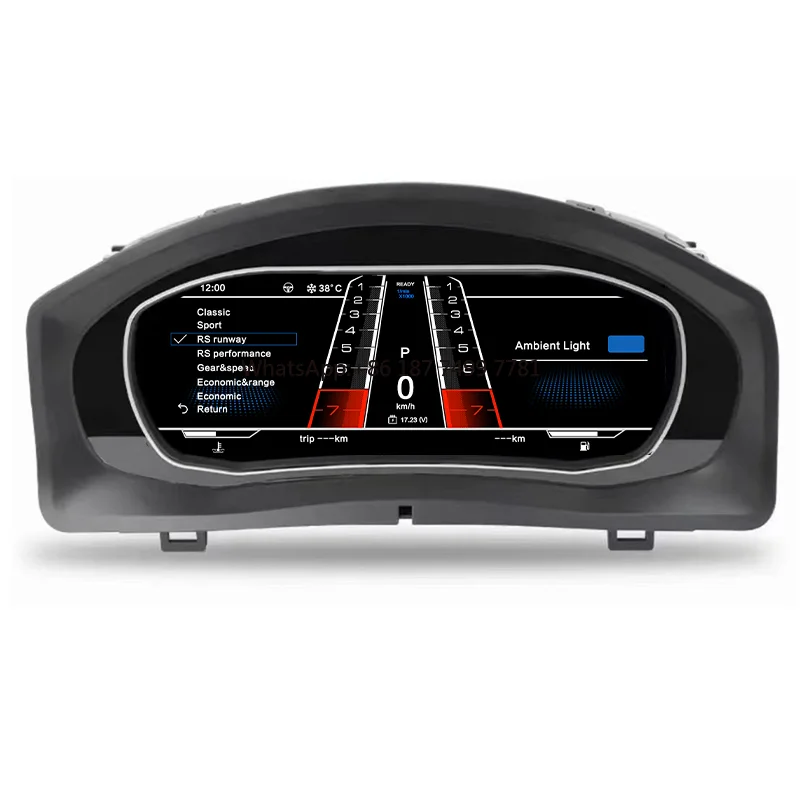 

LCD Digital Display Dashboard Panel for .. . 2009-2017 Instrument Cluster Cockpit Speedometer Headunit