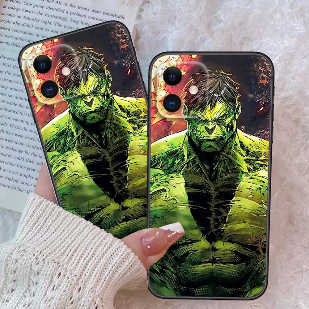 Z142 Superhero Hulkfor Soft Case for Xiaomi 10T 11 11i 11T 12 12x 8 Lite 9 9T A1 A2 A3 Poco F2 F3 M2 M3 X2 X3 X4 pro M4 C40 M5