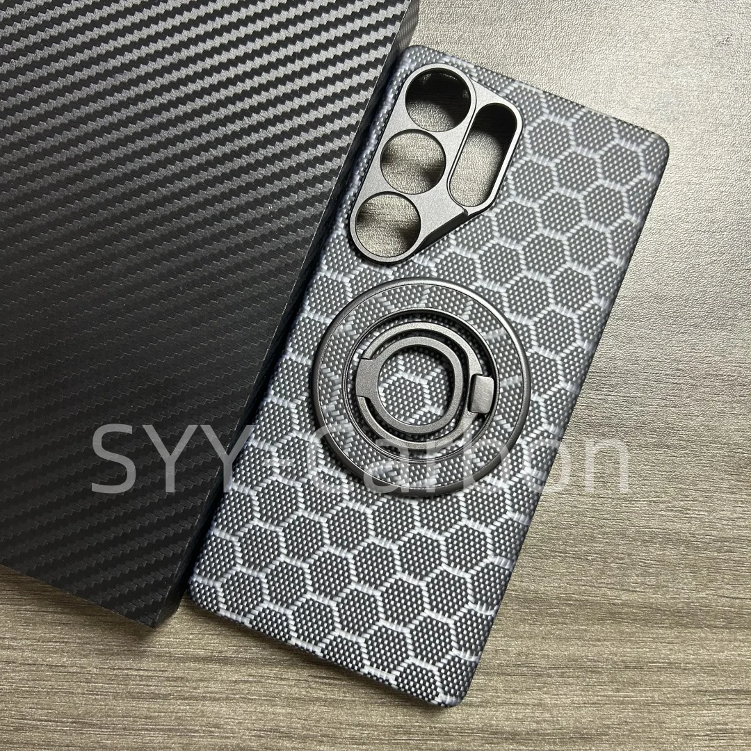 

Real Carbon For Samsung Galaxy S25 Ultra Carbon MagSafe case, luxury carbon fiber ultra-light ultra-thin protective case