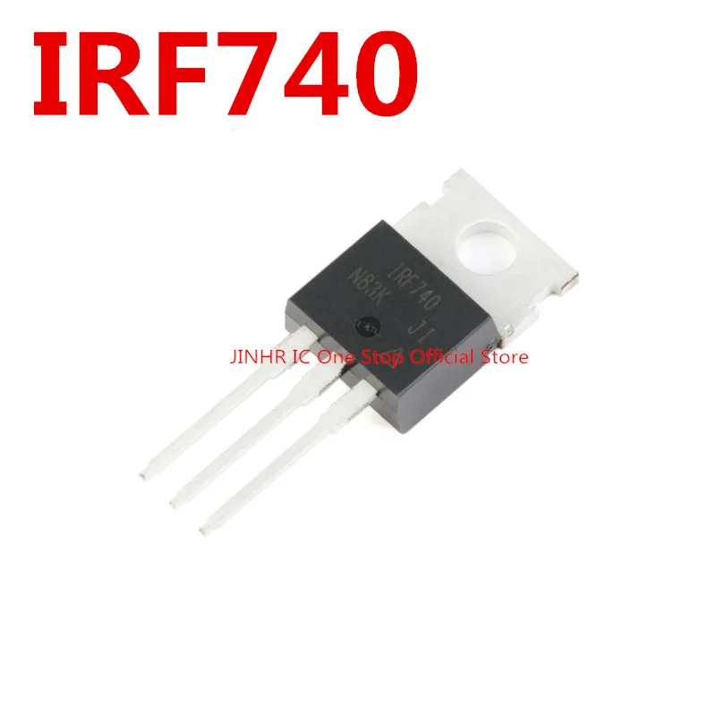 New 5PCS IRF740 IRF740PBF, TO-220AB, Power MOSFET