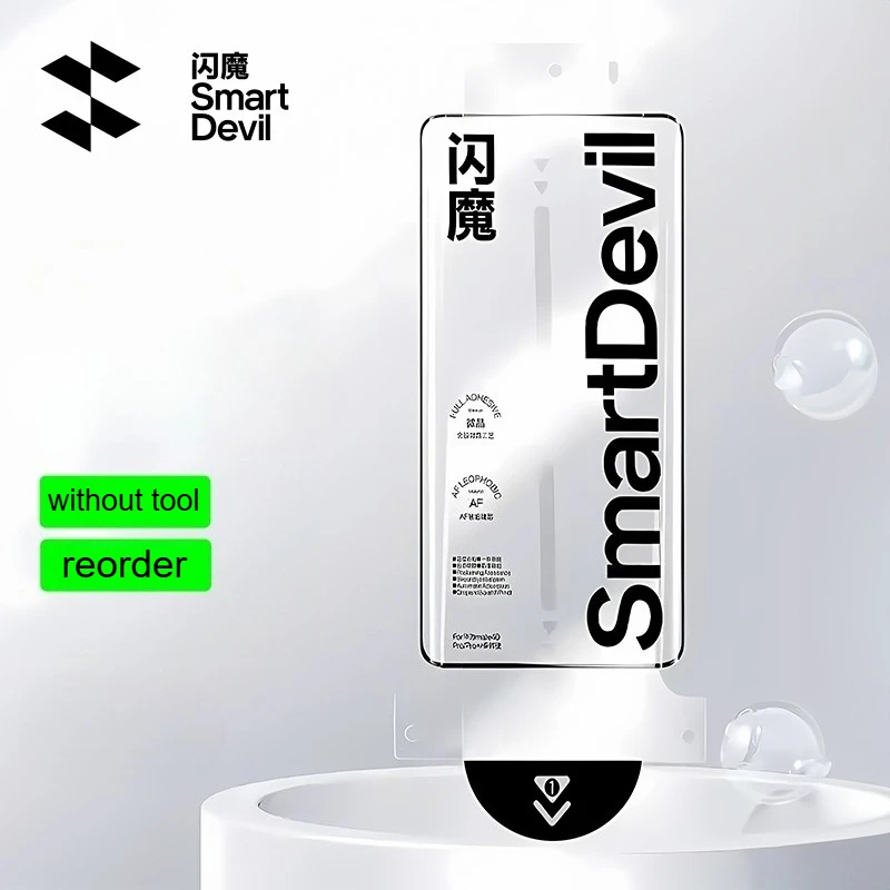 

SmartDevil Screen Protector for Huawei Mate 60 Pro 60Plus 50 Pro P60 Pro Microcrystalline Film Full Cover without Tool