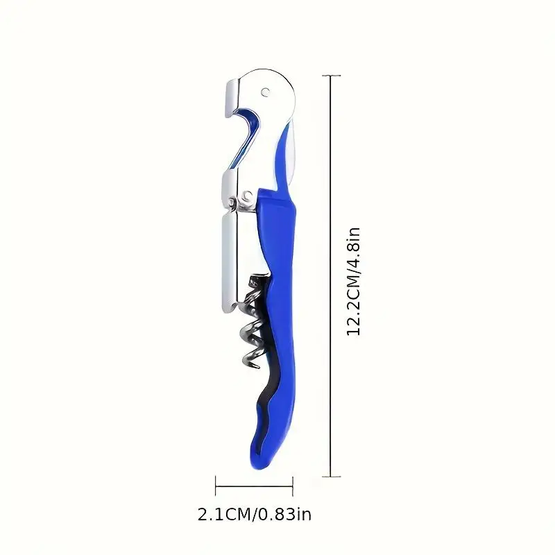 Camping Kitchen Stainless Steel Seahorse Wine Opener - Creative, Practical, Versatile Multi-Functional Beer & Wine Screwdriver [1PC]