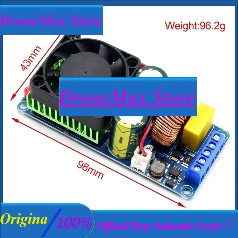 DroMaHigh Power 500W Class D HIFI Digital Power Amplifier Board/Finished Product/Mono/Ultra LM3886