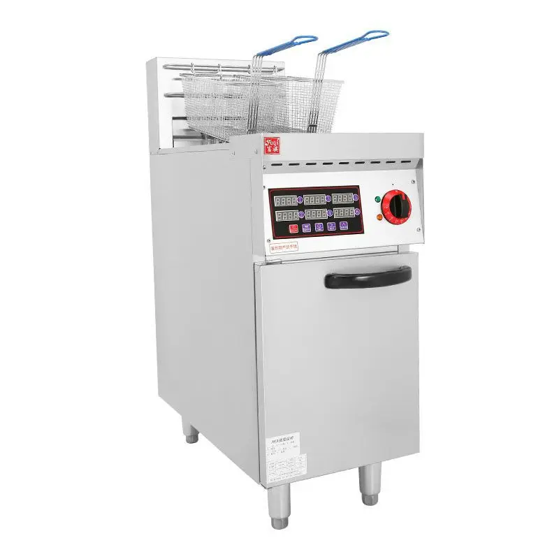

Vertical single-cylinder double-cylinder electric fryer 28L large-capacity electric fryer