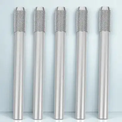 5Pcs Colored Pencil Extender Metal Lengthening Holder for Drawing Writing Art Tools Office School Accessories Set