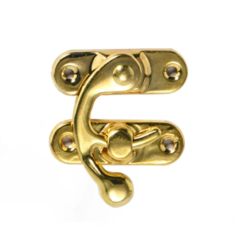 Secure Locking Mechanism Retro Tin Box Lock Lock New Chinese Style Antique Iron Box Buckle Lock Clasp Exquisite