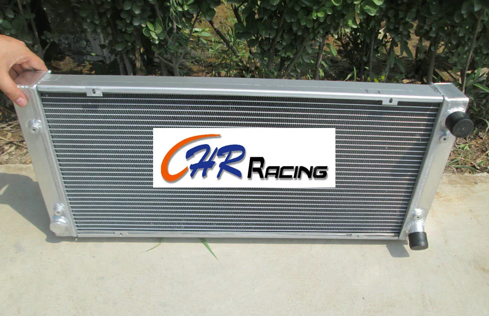 Aluminum Radiator for 1984-1992 VW GOLF GTI JETTA MK2 A2 1.6D/1.8/2.0 GAS NA 8V/16V W/AC TYPE Turbo 1985 1986 1987 1988 1989