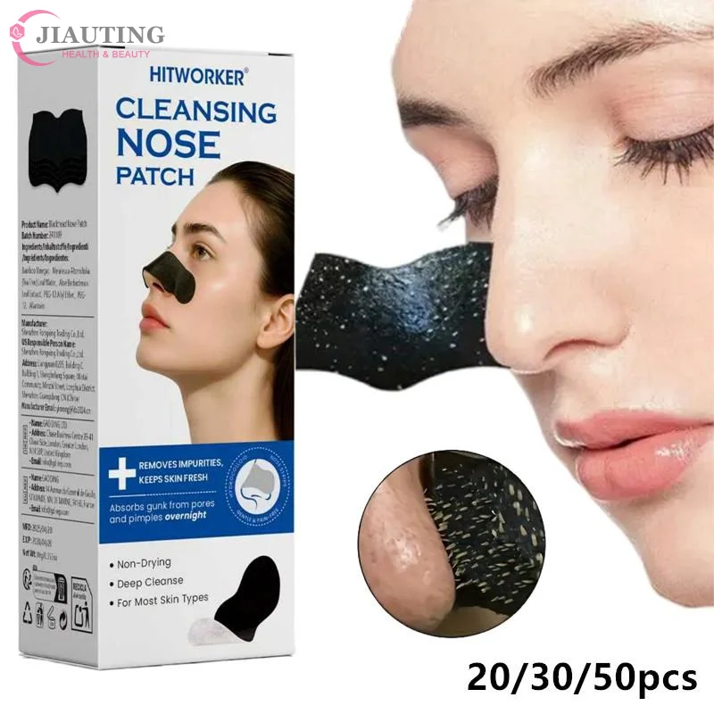 Alcohol-Free Nose Cleaning Strips Deep Cleansing Pore Patches 20/30/50Pcs for Gentle Daily Skincare Routine