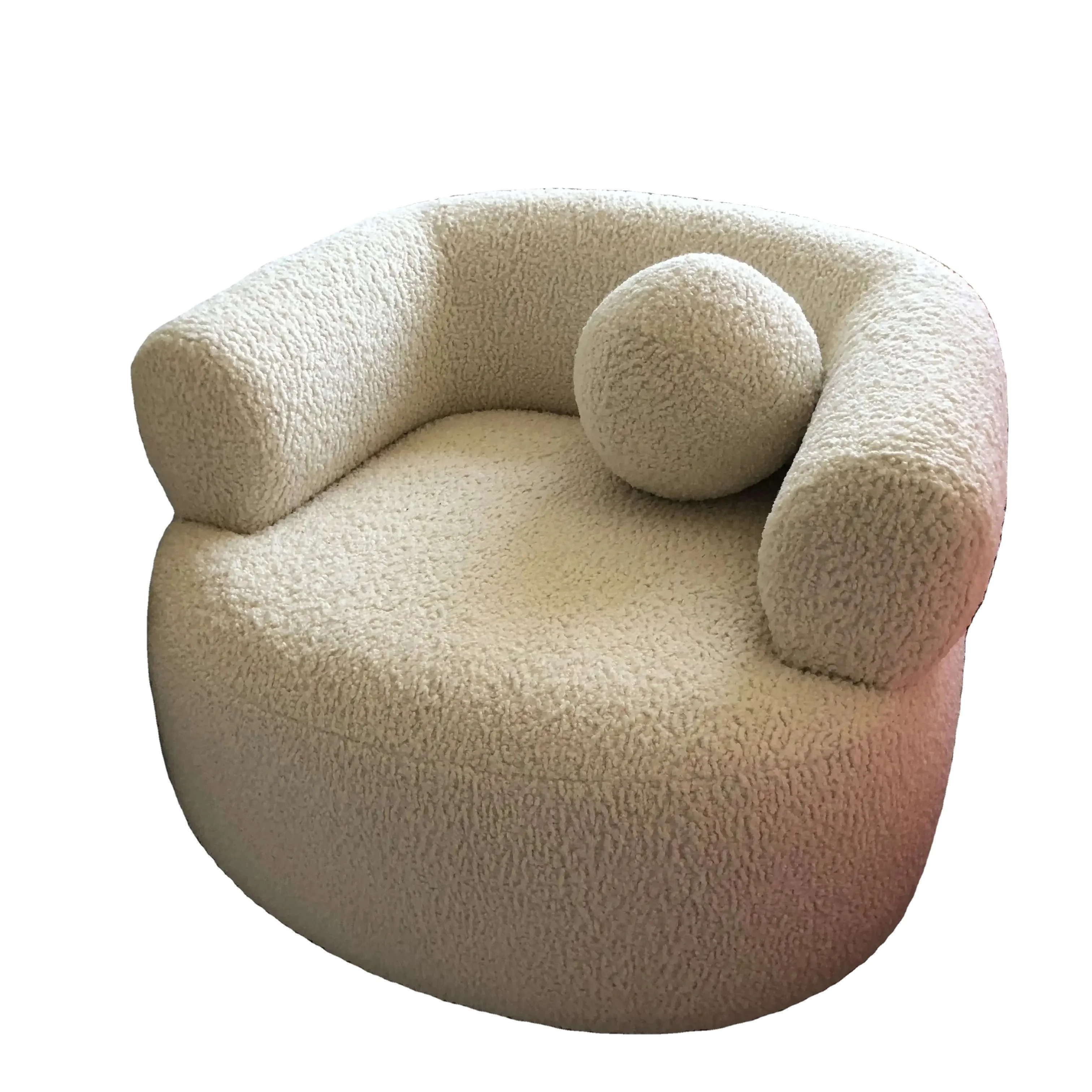 

Leisure Style Living Room Chairs Lounge Chair Teddy Chairs Single Seater Sofa for Home Furniture
