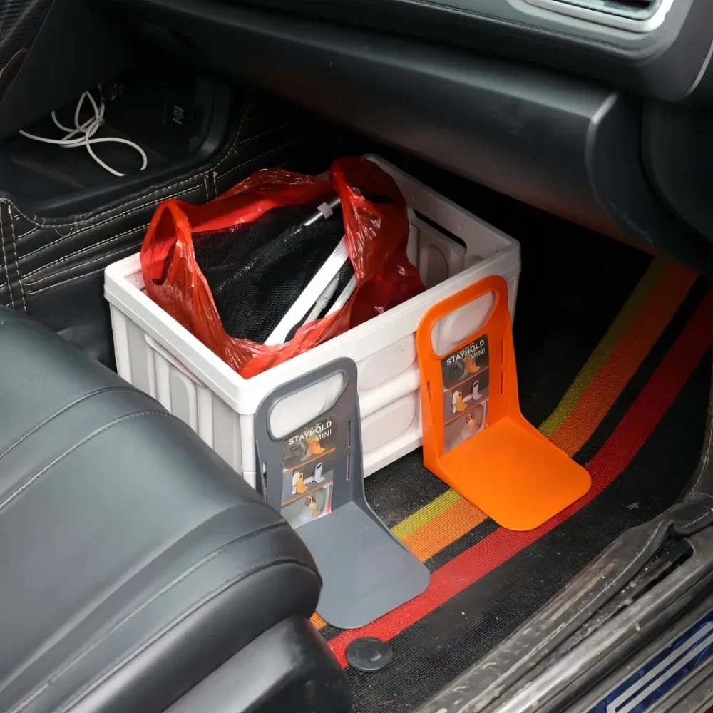 Car Back Auto Trunk Fixed Rack Holder Stand Shake-proof Organizer Fence Storage Holder Adjustable Distance Storage Box Fixer