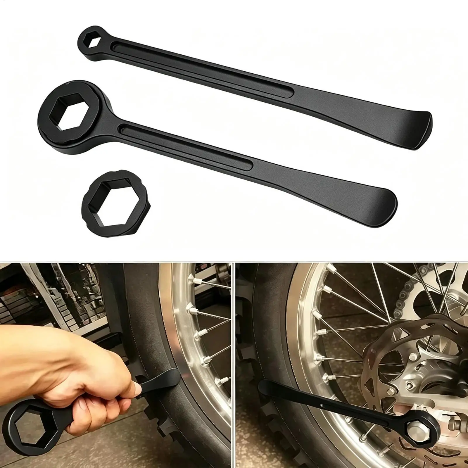 オートバイタイヤ交換ツール高耐久アルミ合金アイアンオートバイタイヤ交換キットatvスクーターバイク家庭用
