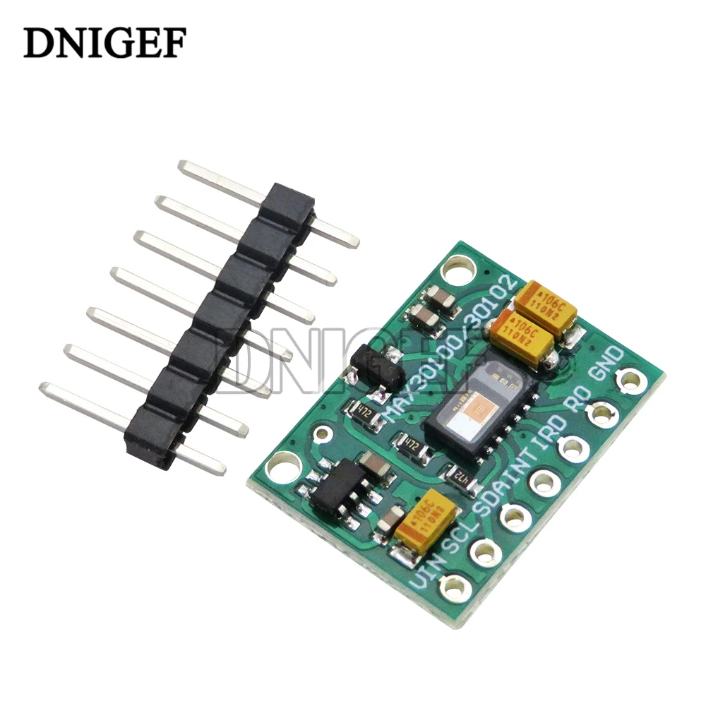 Low Power MAX30100 MAX30102 Sensor Heart Rate Breakout Board For Arduino Blood Oxygen Sensor Module MAX30100 Pulse Oximeter