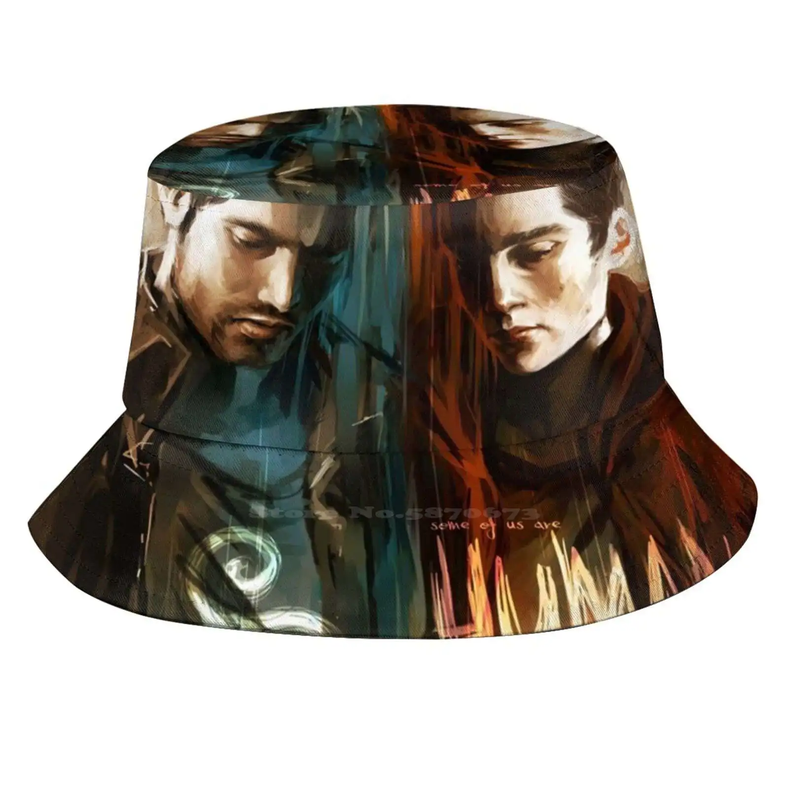 Derek&stiles Pattern Hats Outdoor Hat Sun Cap Derek Stiles Sterek Teen Wolf