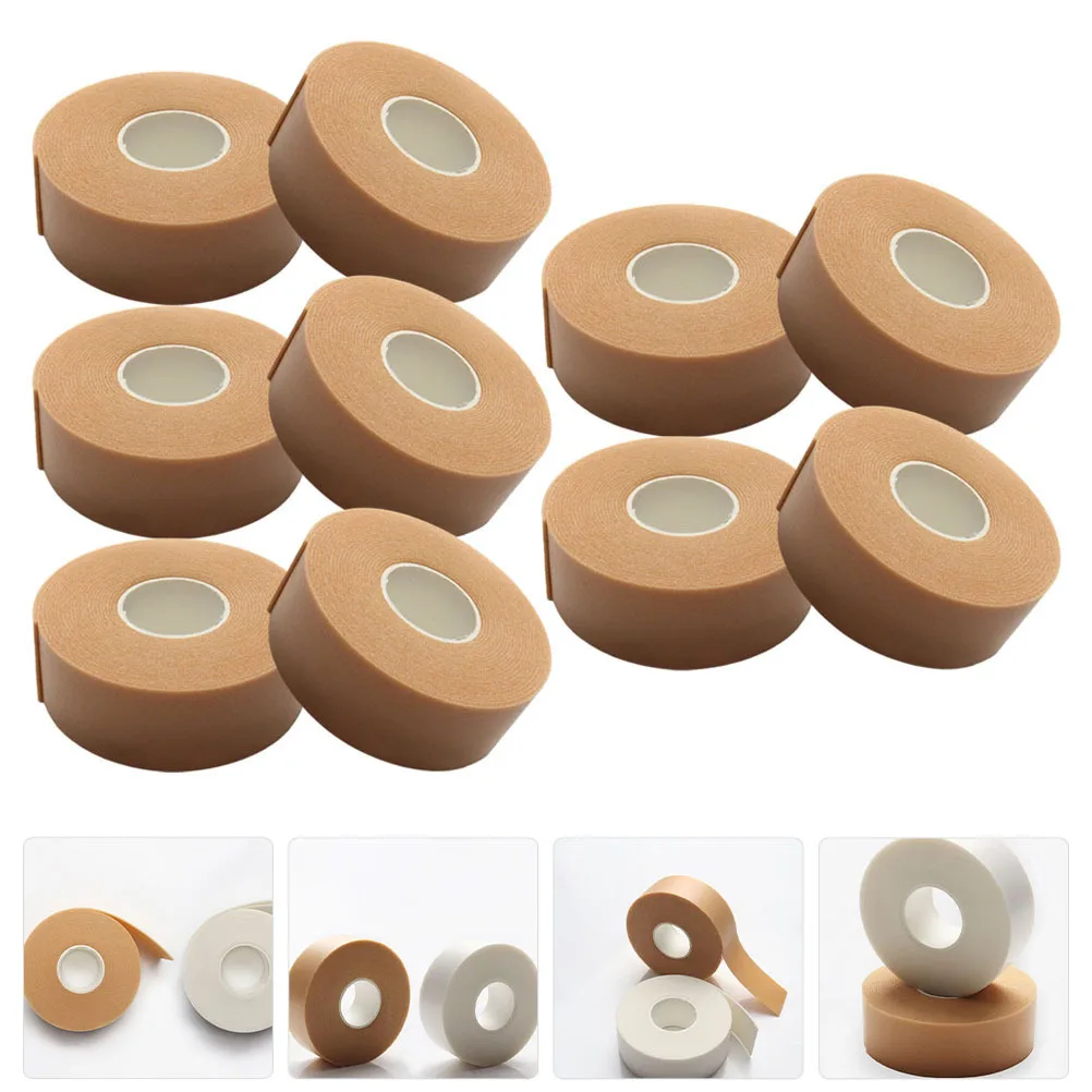 10 لفات من شريط تطعيم الرموش اللاصق، تصميم رغوي قابل للتنفس للبشرة الحساسة، لوازم تمديد الرموش، أداة تجميل ذاتية الصنع
