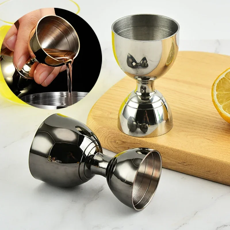 30/60ml Waist Cocktail Jigger Slim Cocktail Measuring Cup  Elegance and Practicality Bar Measure Tools Barware