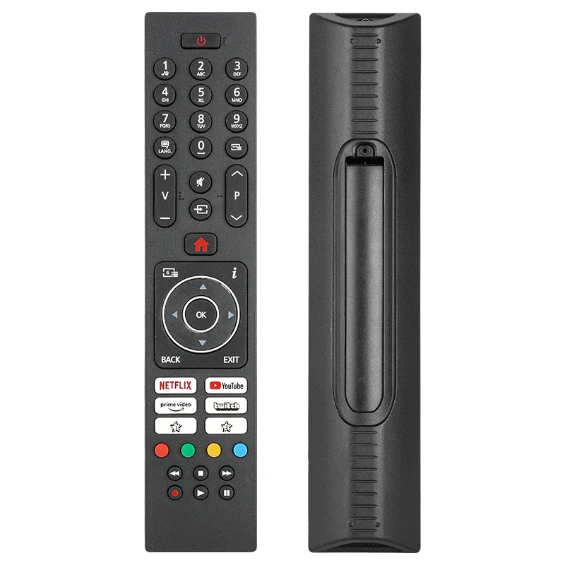 RC45315TR para reemplazo de control remoto Hitachi con botones NETFLIX PrimeVideo YouTube, para televisor Hitachi Bush