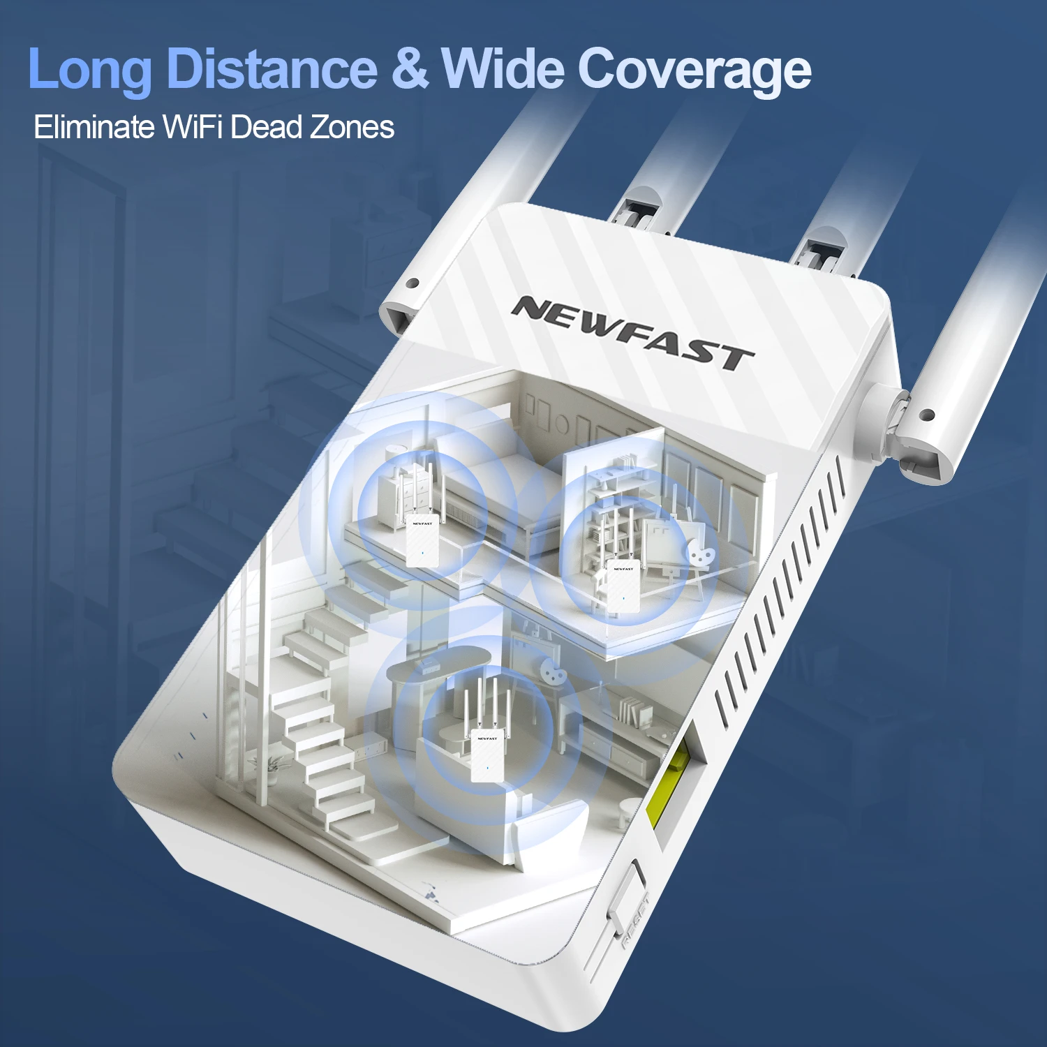 300Mbps WiFi Repeater 2.4G Repetidor De Sinal Wifi Signal Router 802.11N Long Range WiFi Extender Amplifier Booster Repetiteur