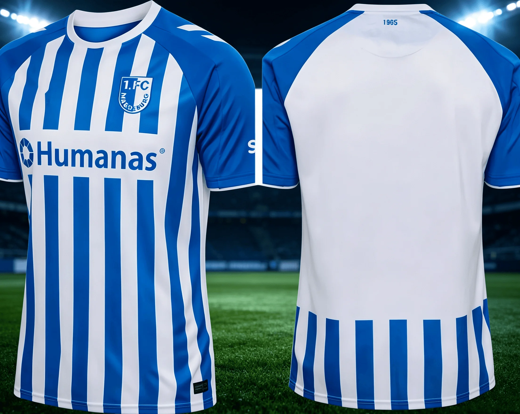 2026-27 Magdeburg Fußballtrikot Y2K-Stil 3D-Druck 2026 Sommer Herren Damen Freizeitkleidung Schnelltrocknendes Fußballtrikot
