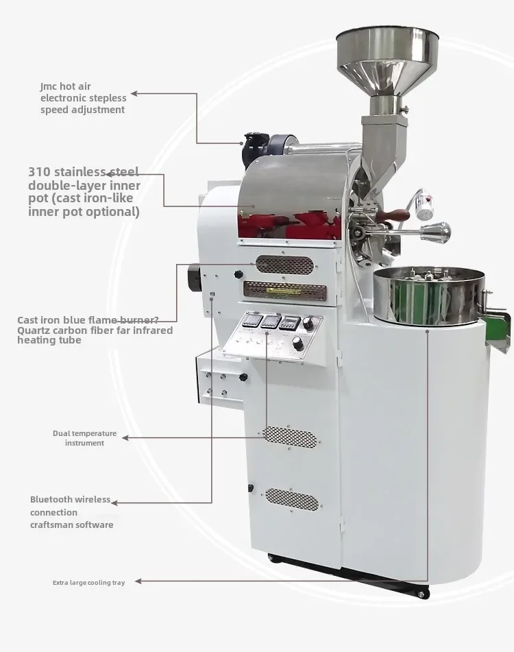 Torrefazione caffè BR-2.5KG, commerciale