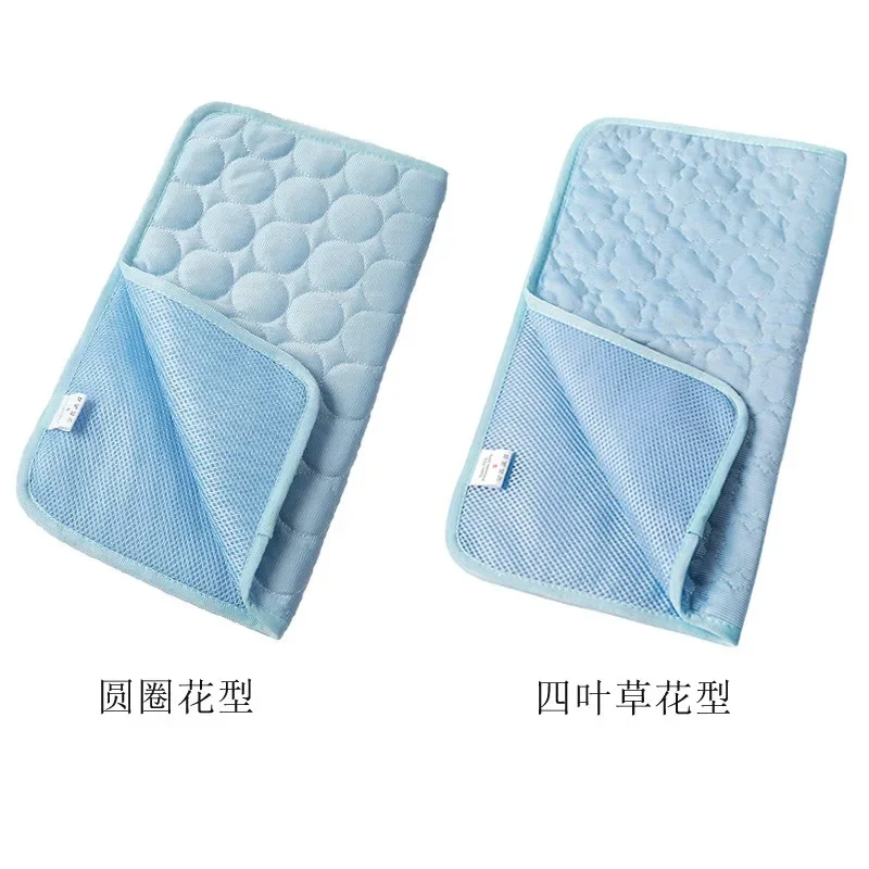 Dog Cooling Mat Summer Pad Pet Bed for Dogs Cat Blanket Sofa Breathable Washable Supplies Accessories