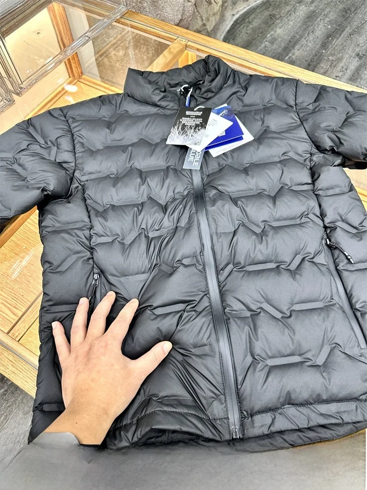 

Теплый пух Jaet, мужской воротник-стойка, внутренняя часть, высокая заполнение, мощность 90, ду пух, легкий Sl Heat Pr Crt, осень-зима...