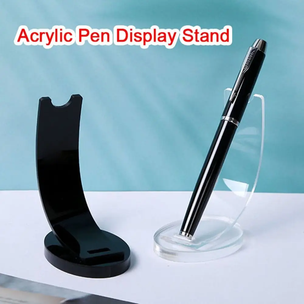 Quality Multifunctional Office Stationery Creative Acrylic Display Holder Makeup Brush Holder Pen Holder Pencil Display Stand