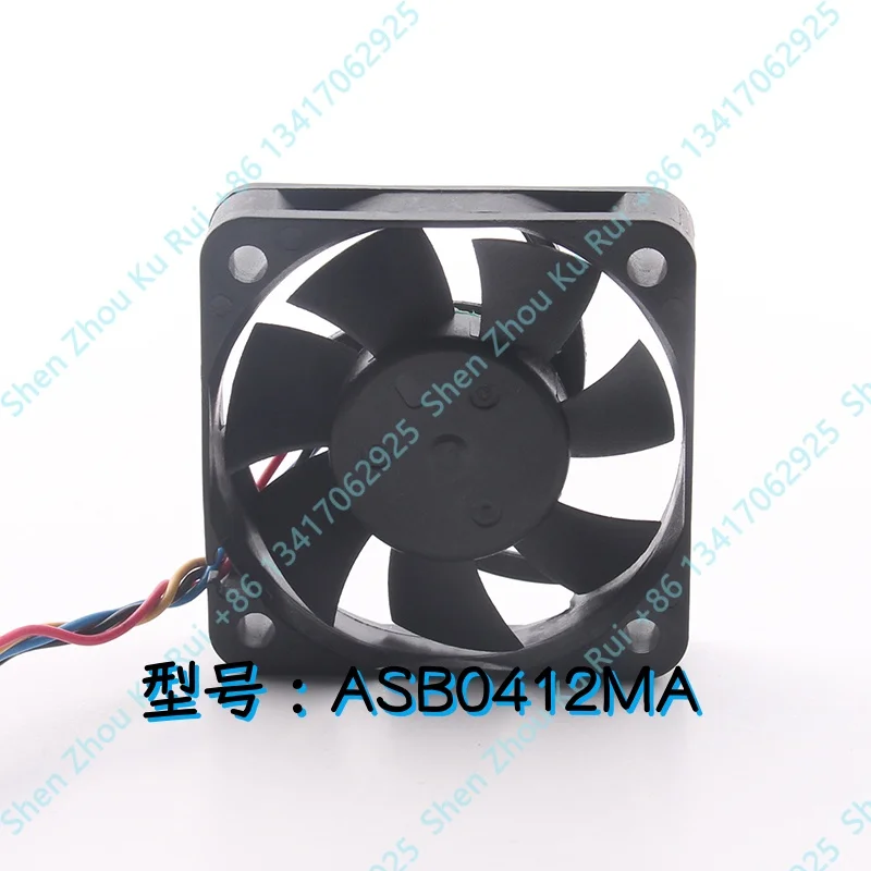 Cooling fan Delta 5V 24V 48V 4010 4CM 40X40X10MM 4-wire switch Ultra-quiet PWM speed regulation ASB0412MA DC 12V 0.08A