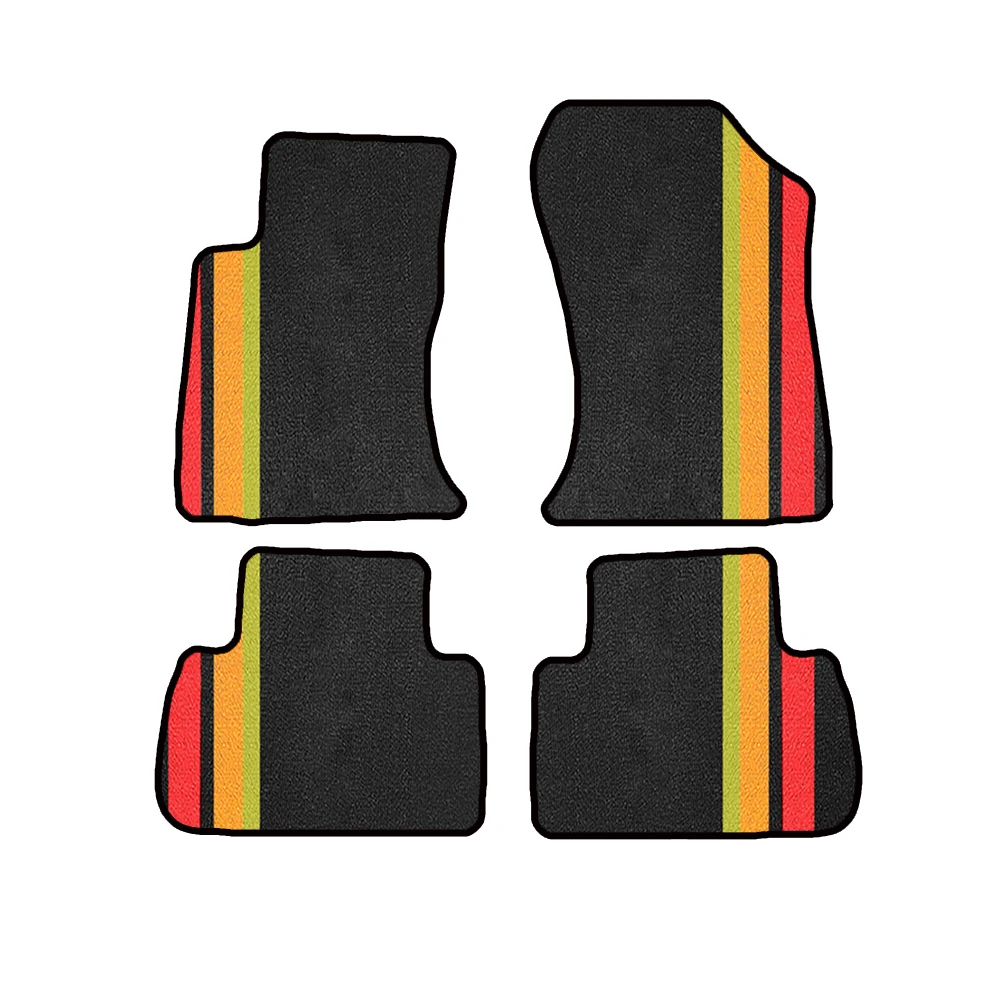 

For subaru forester 2019-2024 SK MK5 Car-Specific Mats Floor Mats Waterproof Non-Slip Car Mats With Buttons Car Accessories