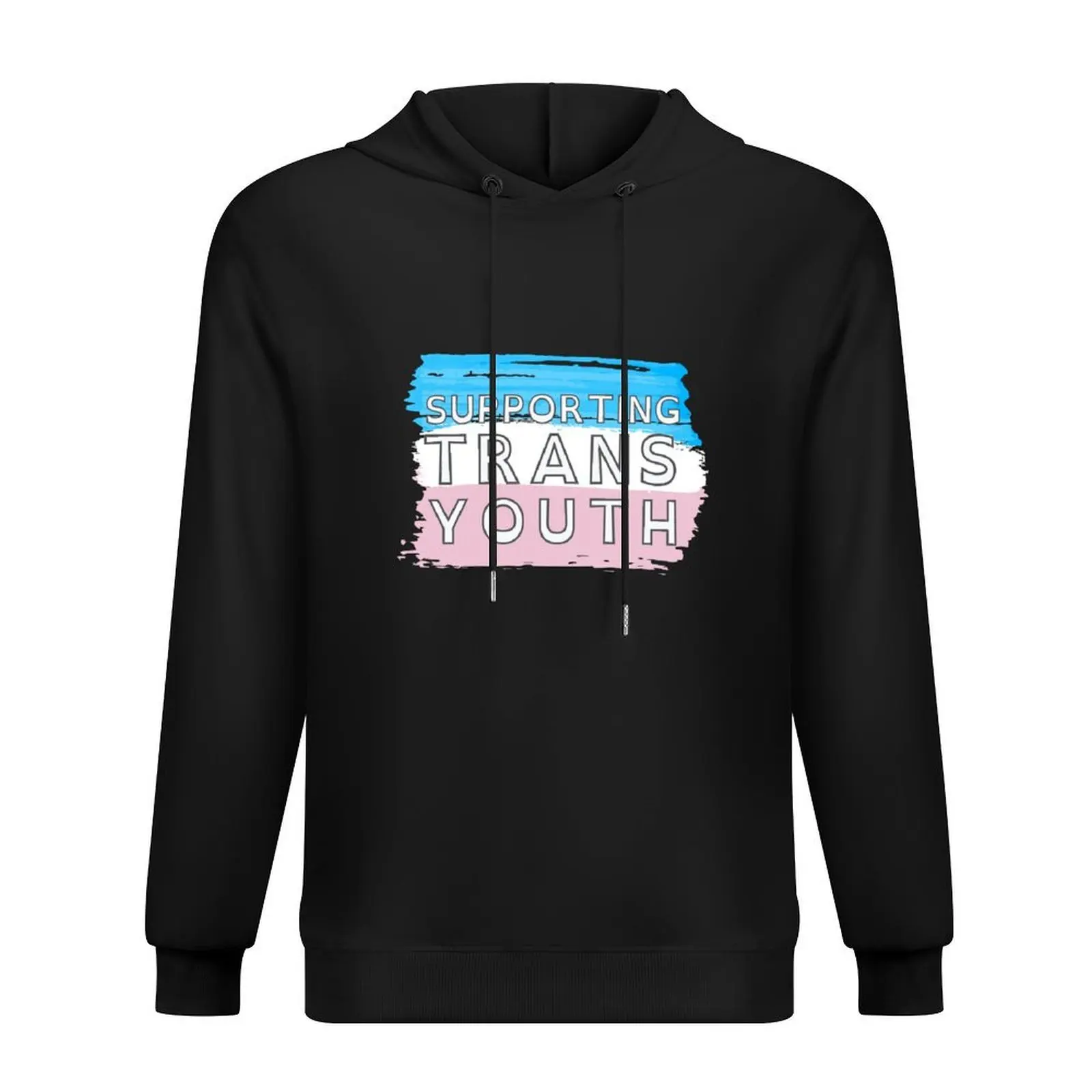 

Supporting Trans Youth - Paint Hoodie men's clothes blouse winter clothes hoodie streetwear