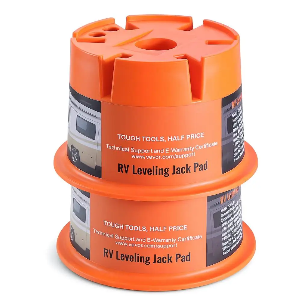 

Блок-стабилизатор для прицепов-дач, грузоподъемность 2000 фунтов, высококачественные полипропиленовые блоки для выравнивания автодомов, стабилизирующие блоки для кемперов, для автодомов и прицепов-дач