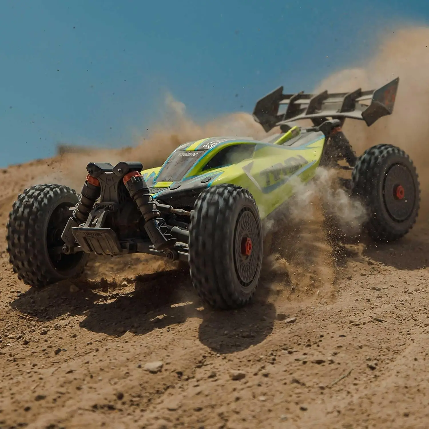 1/8 Typhon RC Car 4X4 223S BLX Brushless Buggy RTR Yellow DSC ARA4306V4T2 Remote Control Toy for Ages 14+
