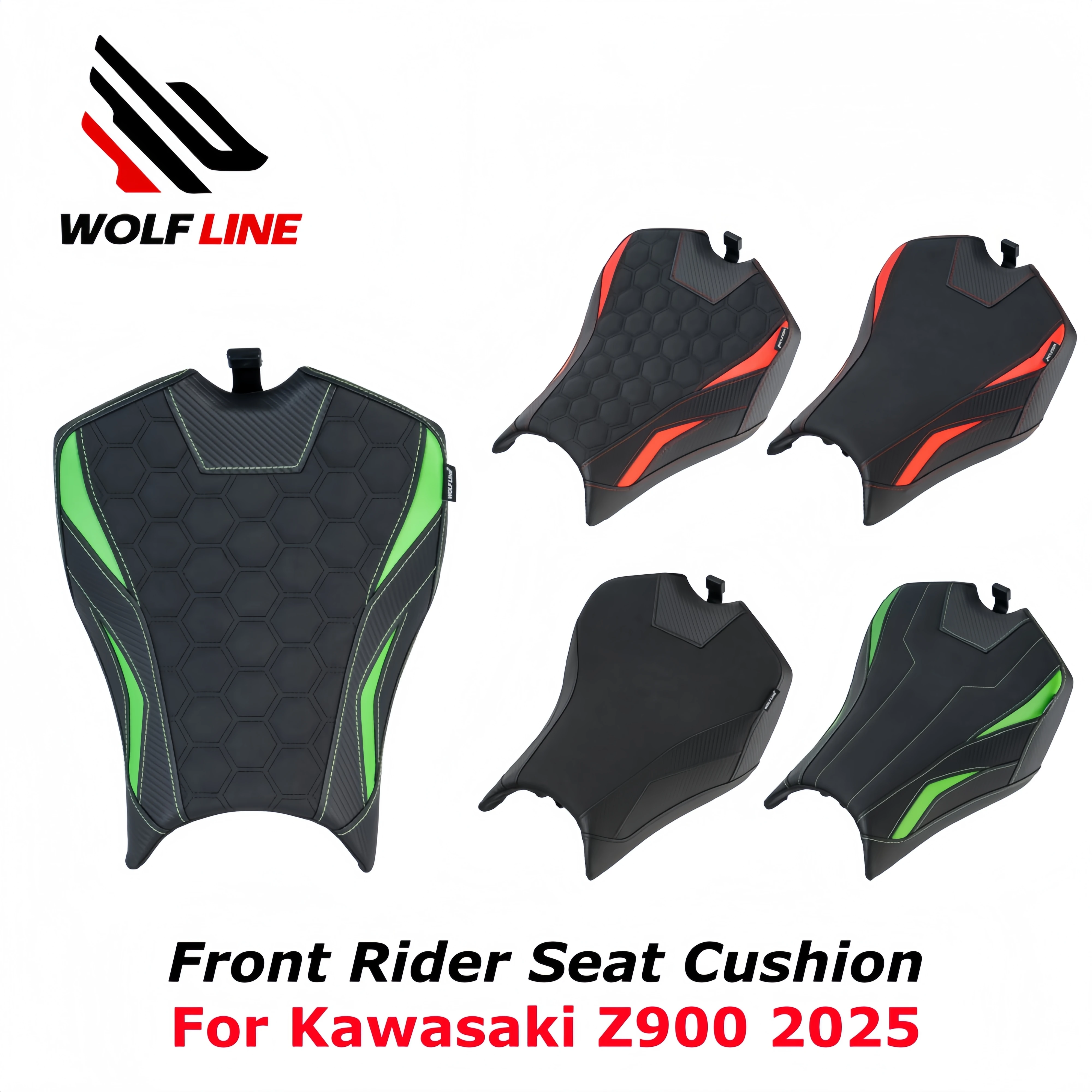 

WOLFLINE Front Seat Cushion for Kawasaki Z900 2025 Driver Rider Seat Saddle Cushion for Z900 Z 900 Front Rider Seat Cushion Kits