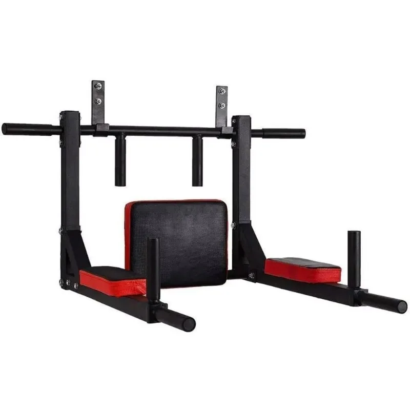 

Multi Function Steel Home Gym Equipment Wall Mounted Dip Station with Pull up and Chin up Bar Cheap Price