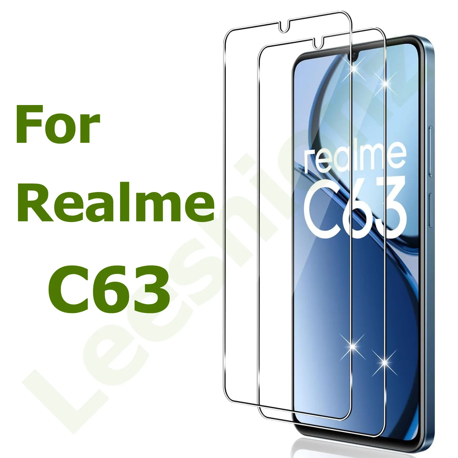

For Realme C63 4G tempered glass high-definition anti drop function intelligent screen protector glass film