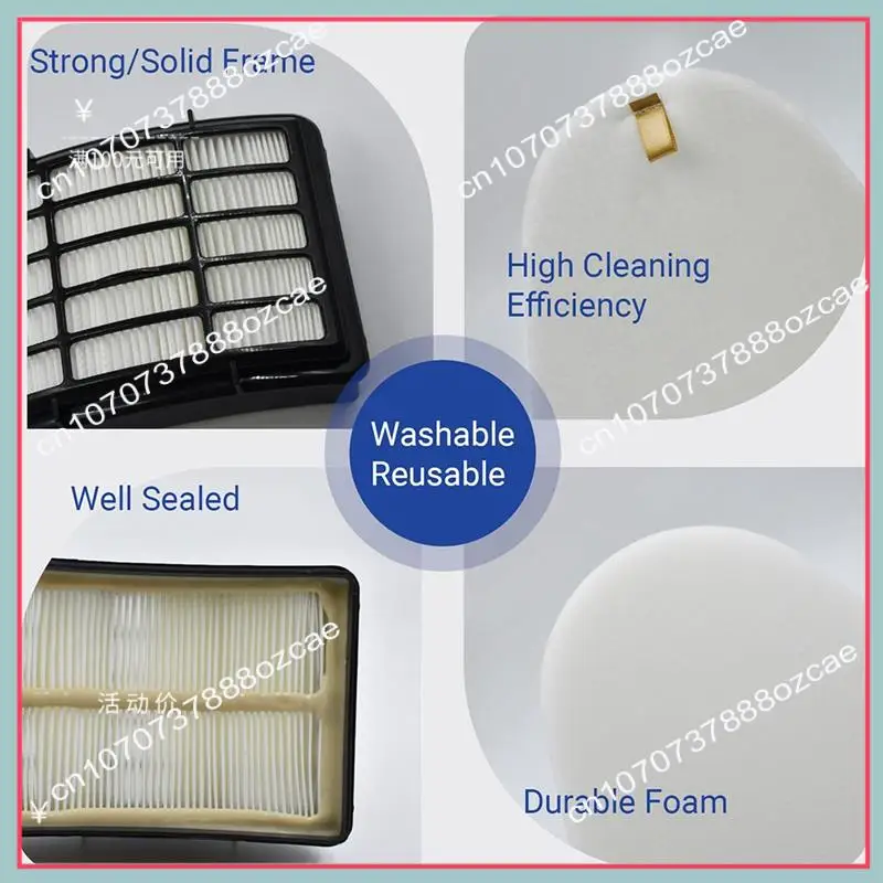 قطع غيار فرشاة قطنية لمرشح HEPA A26P لملحقات المكنسة الكهربائية Shark NV350/NV351 NV35