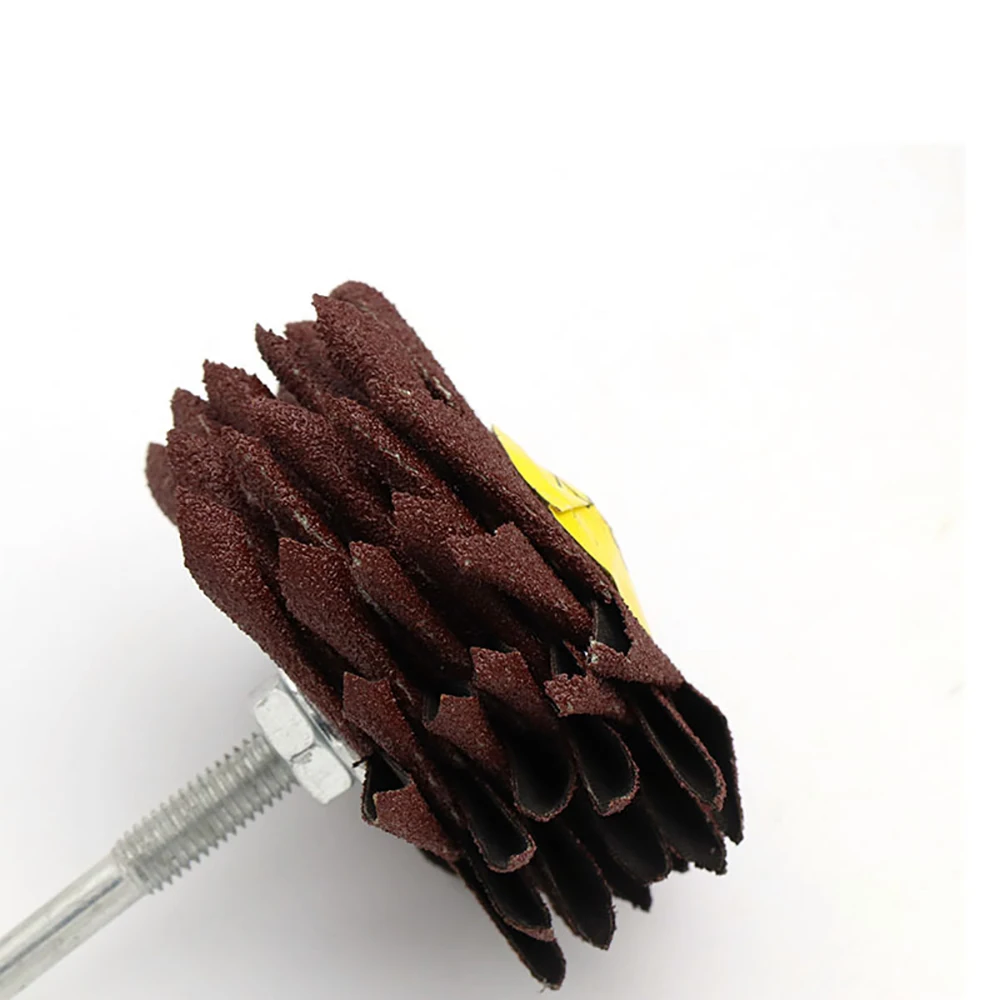 سداسية الصنفرة الرملي القرص إطارات لامعة مع 6 مللي متر ربط قضيب النجارة النقش الأثاث الفجوة الزاوية طحن