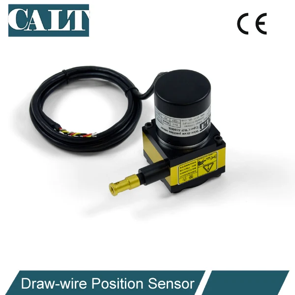 Pull Wire Displacement Sensor Pull Wire Resistance Ruler CWP-S1000A 4~20mA Output