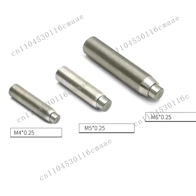 Stainless Steel Hexagon Regulator Precision M4x0.25 M6x0.25 M8x0.25 Fine Pitch M Thread Metric Screw Adjustment Screw