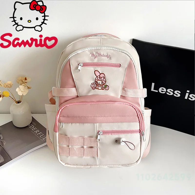  New Student Backpack Cartoon Versatile Large Capacity Women's Backpack Fashion High Quality Travel Backpack for Women