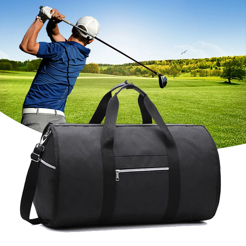 Portable Golf Clothing Bags for Men and Women Sports Bag Lightweight Duffle Ball Bag Luggage Accessories Travel Luggage Pack Bag