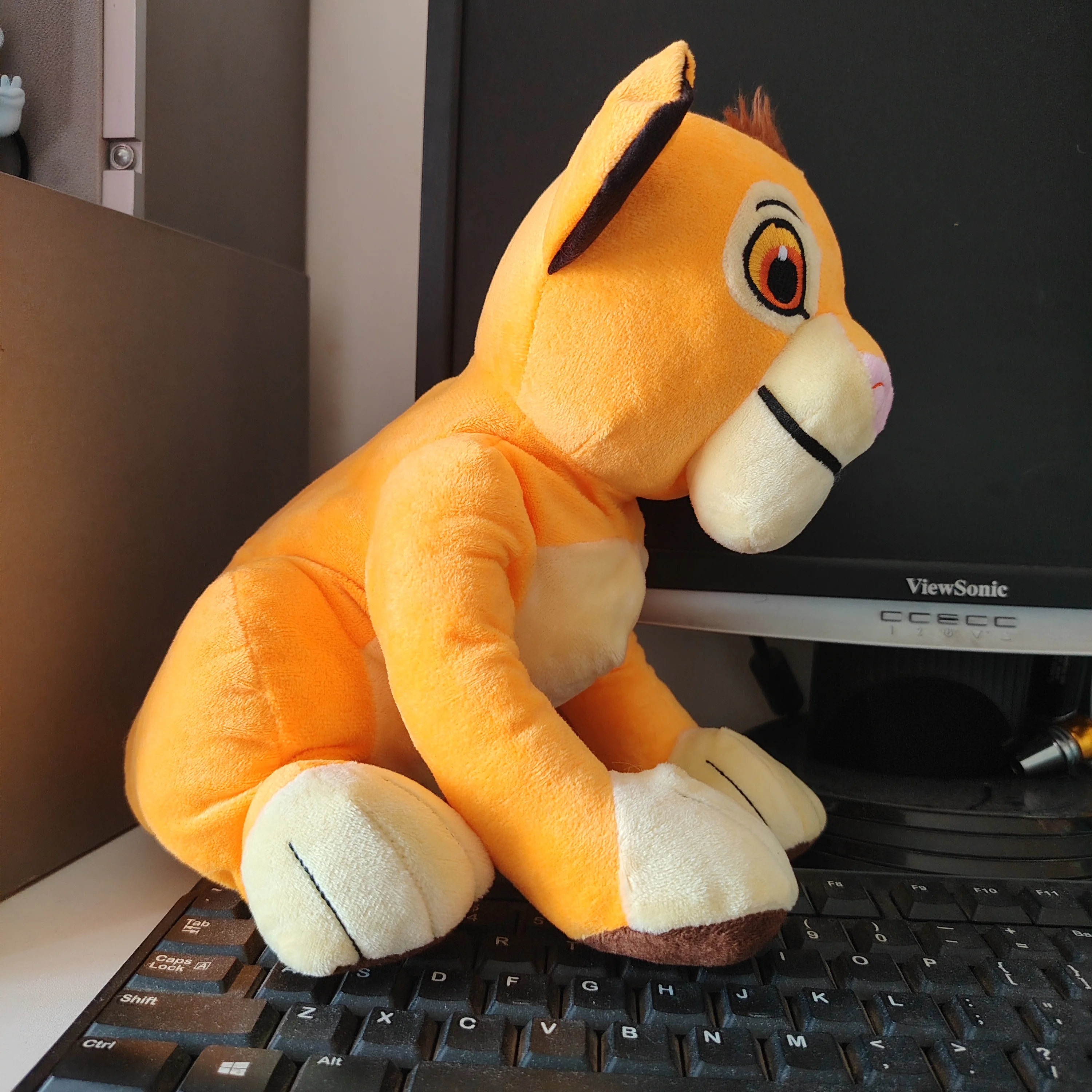 ของเล่นตุ๊กตาสิงโตที่หายใจ เรืองแสง และเปิดใช้งานเสียงขนาด 30 ซม. – เพลงกล่อมเด็กผ่อนคลาย & เพื่อนการเรียนรู้ในช่วงต้นสําหรับทารก/เด็ก