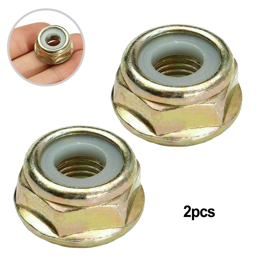 M10/ X 1.25 Left-Hand Thread Nuts For Brush Cutter Attachment Systems Compatible With Professional Grade Lawn -Trimmers