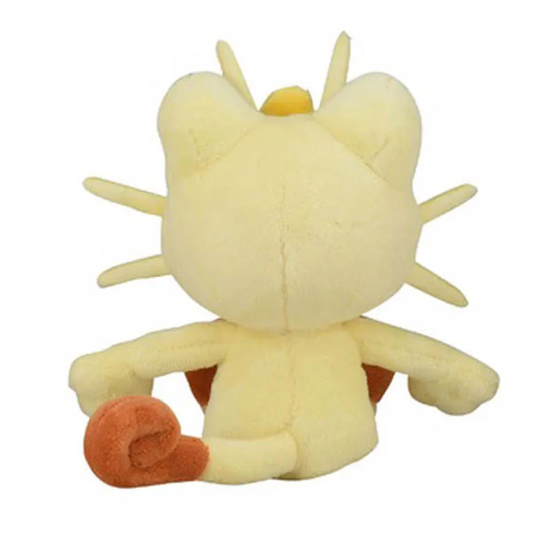 Japanese Pokemon Genuine Fit Meowth Plush Toy Dolls Children Cute Soft Gifts And Birthday Christmas Gifts